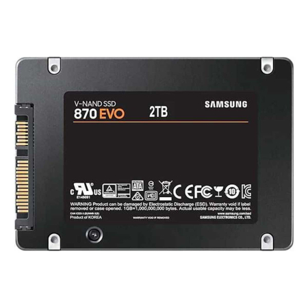 SSD накопитель Samsung 870 EVO Series 2Tb SATA III