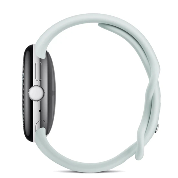 Часы Google Pixel Watch 5, 45 мм Polished Silver/Fog, серебристый