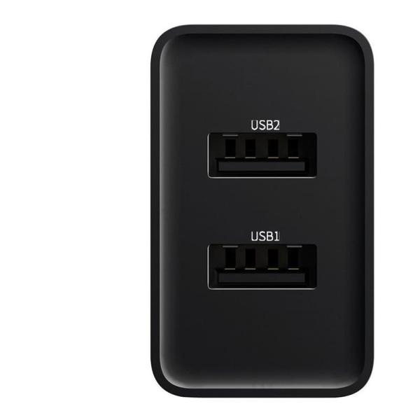 Зарядное устройство Baseus Speed Mini Dual USB Charger 10,5 Вт TC-012 (CCFS-R01), черный