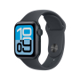 Apple Watch SE 3 (2025), 40 мм корпус из алюминия цвета «Midnight», ремешок Sport Band размера S/M цвета «Midnight»
