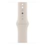 Apple Watch Series 8, 41 мм корпус из алюминия цвета «Starlight», ремешок Sport Band размера S/M цвета «Starlight»