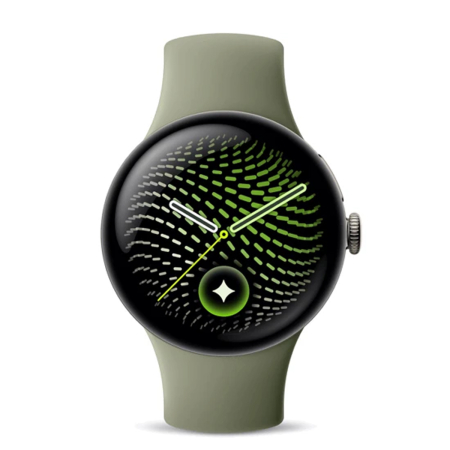 Часы Google Pixel Watch 5, 45 мм Satin Pyrite/Olive, бронзовый