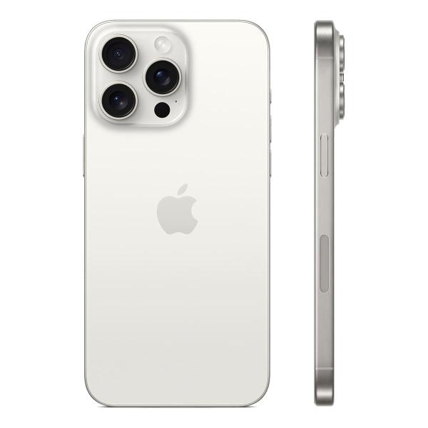 Apple iPhone 15 Pro Max 512Gb Dual SIM White Titanium, белый титан