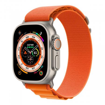 Ремешок WiWU Alpine Loop для Apple Watch 1-9 Series, SE 38/40/41 мм Оранжевый