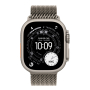 Apple Watch Ultra 3 (2025), 49 мм корпус из титана цвета «Natural», ремешок Titanium Milanese Loop размера L цвета «Natural»