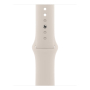 Apple Watch Series 9, 41 мм корпус из алюминия цвета «Starlight», ремешок Sport Band размера M/L цвета «Starlight»
