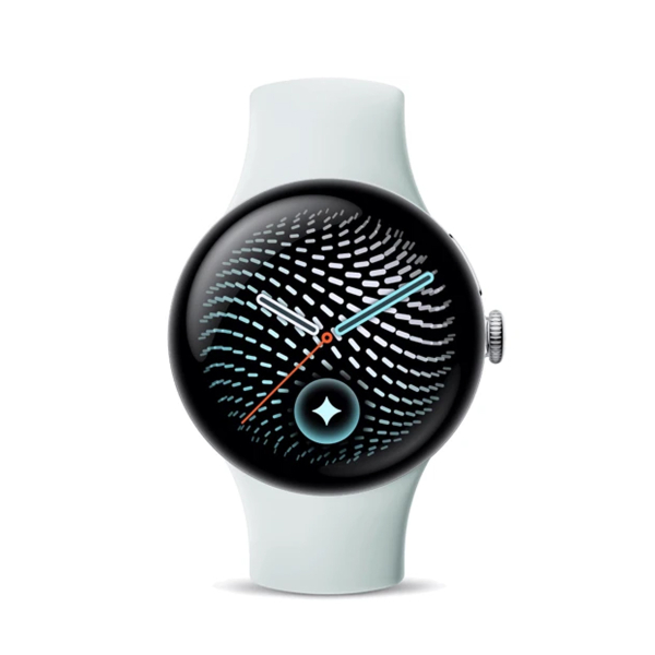 Часы Google Pixel Watch 5, 41 мм Polished Silver/Fog, серебристый