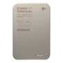 Внешний аккумулятор MOMAX Q.Mag X1 (10000mAh) Magnetic Wireless Battery Pack (IP117AE), Titanium Gray