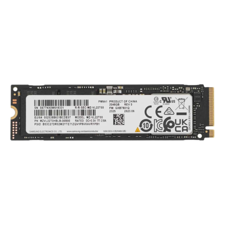 SSD накопитель Samsung PM9A1 2Tb M.2 2280 (PCIe 4.0 x4, NVMe, OEM)