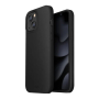 Чехол для iPhone 13 UNIQ Lino (IP6.1HYB(2021)-LINOBLK) Черный
