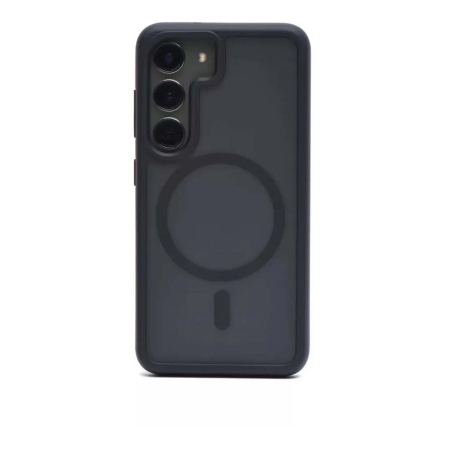 Чехол для Samsung S24 Silicone Case c MagSafe Black, черный