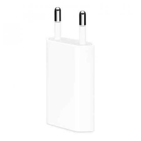 Зарядное устройство Power Adapter для iPod и iPhone 5 Вт (MD813ZM), белый