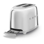 Тостер на 2 ломтика SMEG 50s style (TSF01SSEU) Хром