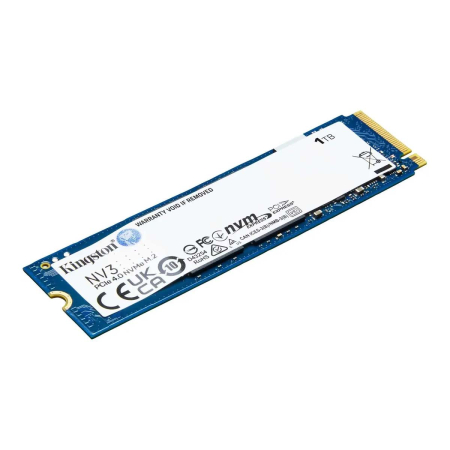 SSD накопитель Kingston NV3 1Tb M.2 2280 (PCIe 4.0 x4, NVMe, 3D TLC)
