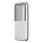 Внешний аккумулятор Baseus Bipow Pro Digital Display Fast Charge 10000mAh 20W с кабелем USB - Type-C, 3A, 0,3 м PPBD2-1020 (PPBD040102) Белый